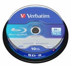 Verbatim | BD-R | 25 GB | 6x Speed | in Cakebox | 10 Stuks, Computers en Software, Beschrijfbare discs, Verzenden, Nieuw