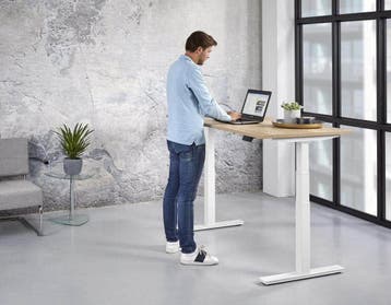 Zit sta bureau 140x80 Professional | Elektrisch verstelbaar, Nieuw in verpakking