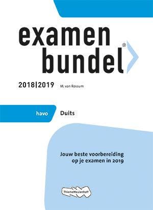 Examenbundel havo Duits 2018/2019 9789006429121, Verzenden, Zo goed als nieuw