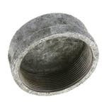 Rp 2 1/2 Verzinkt Gietijzeren Ronde Afsluitkap 25 Bar, Verzenden, Nieuw