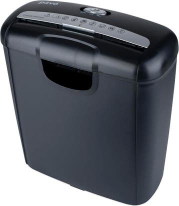 Shredder A4 Zwart | 6mm snede | Retourdeal | OP=OP, Ophalen of Verzenden, Gebruikt, Papiervernietiger