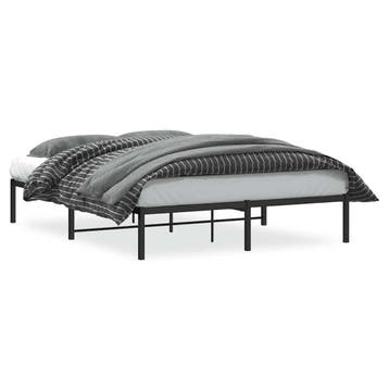 Metalen Bed 160x200 | Tweedekansje | OP=OP, Tweepersoons, Ophalen of Verzenden, Zo goed als nieuw, 200 cm