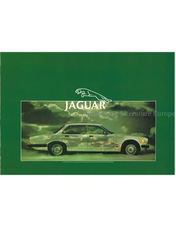 1984 JAGUAR XJ SERIES III BROCHURE NEDERLANDS, Nieuw, Author