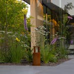 Marina 30 Round Tuinlamp Corten Tuinverlichting, Tuin en Terras, Buitenverlichting, Overige materialen, Verzenden, Minder dan 50 watt