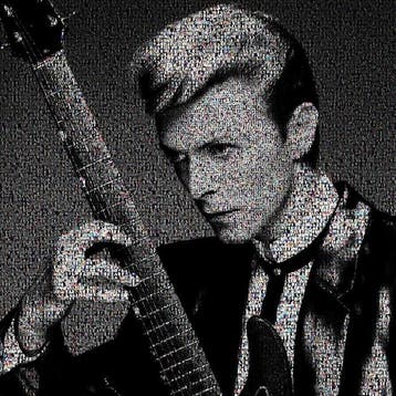David Law - Crypto Bowie III - Format XL 60x60