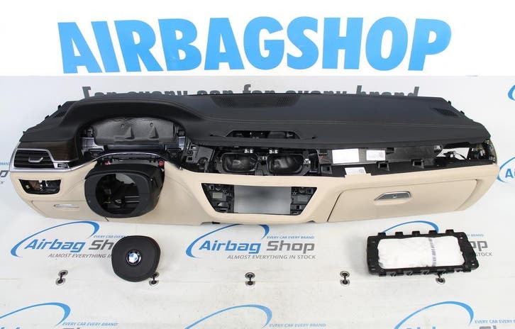 AIRBAG SET – DASHBOARD BMW 7 SERIE G11-12 (2015-HEDEN), Auto-onderdelen, Dashboard en Schakelaars, Gebruikt, BMW