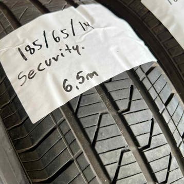 2 x Security 185-65-14 C 4 Seizoenbanden 6,5mm, Auto-onderdelen, Banden en Velgen, 14 inch, All Season, Band(en), Bestelwagen