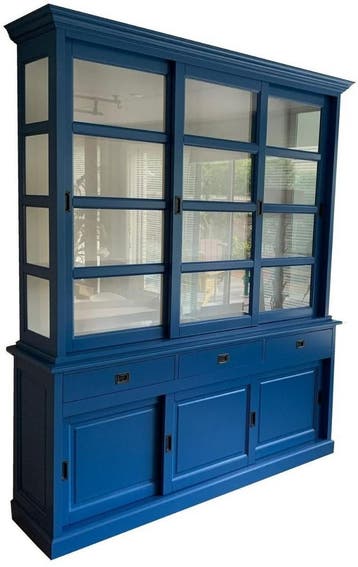 Buffetkast briljantblauw Beverwijk 200 x 240cm, Ophalen of Verzenden, Nieuw