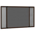 vidaXL Raamhor uitschuifbaar (100-193)x75 cm bruin, Verzenden, Nieuw, Bruin