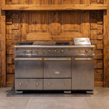 Lacanche Cluny 150 cm · 5 pits · 2 ovens · in showroomstaat, 60 cm of meer, Nieuw, Gas, Vrijstaand