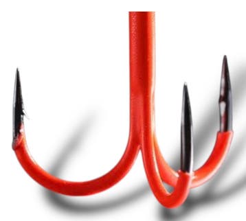 Uv Treble hooks Size #1, #2 en #4   al vanaf €0,90 per stuk, Ophalen of Verzenden, Nieuw, Haak
