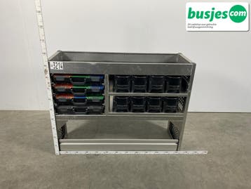 Aluca bedrijfswageninrichting 1250x420x950mm (3214), Ophalen of Verzenden