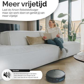 Airson X1 Pro Clean Robotstofzuiger Met Dweilfunctie - Met, Ophalen of Verzenden, Nieuw