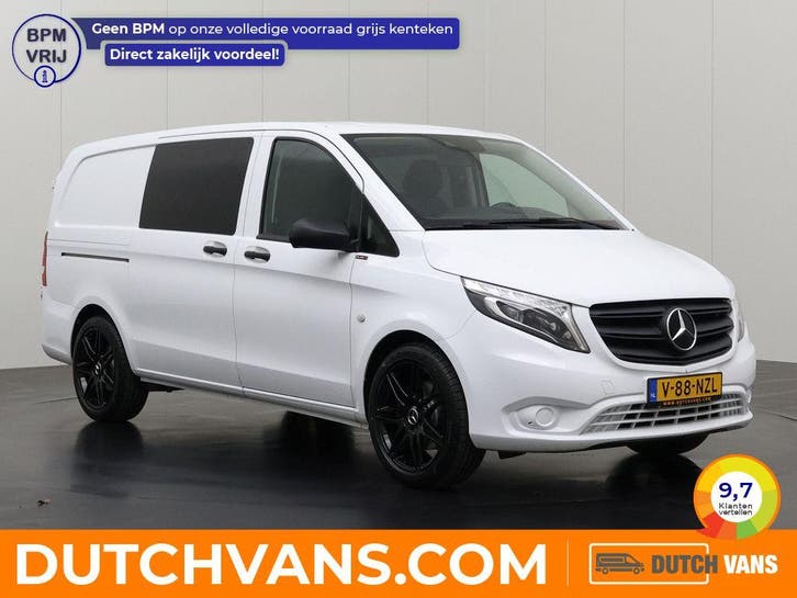 Mercedes-Benz Vito 119CDi Dubbele-cabine 2021 L2 H1 Diesel, Auto's, Bestelauto's, Te koop, Automaat, BTW verrekenbaar, Diesel
