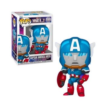 Funko Pop!  What If...? - Captain America Mech #1569, Verzenden, Nieuw