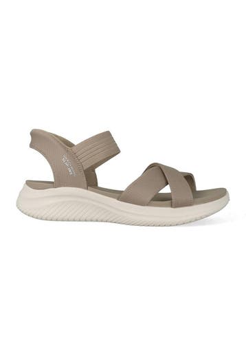 Skechers Sandalen Ultra Flex 3.0 Grijs-38, Verzenden, Nieuw, Grijs