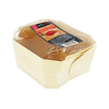 Patis Decor Bakvorm Hout Rechthoek 13,5x11cm + Bakpapier, Verzenden, Nieuw