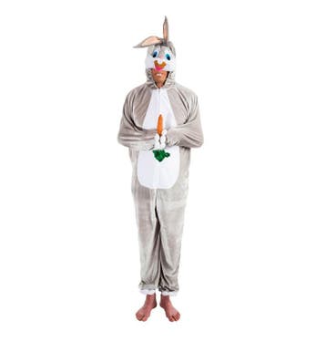Konijn Onesie Grijs 180cm, Ophalen of Verzenden, Nieuw