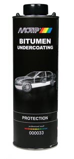 Motip bitumen undercoating 1000 ml onderschroefbus, Verzenden
