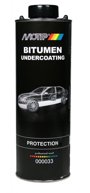 Motip bitumen undercoating 1000 ml onderschroefbus, Auto diversen, Verzenden