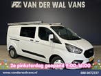 Ford Transit Custom | 2.0 TDCI 130pk L2H1 Dubbele Cabine, Gebruikt, Euro 6, Wit, Dealer onderhouden