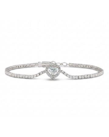 Tennis armband - 14 karaat Witgoud - 2.42ct. tw. Diamant