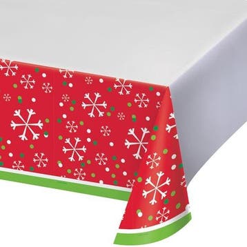 Tafelkleed Sneeuwvlokken, Ophalen of Verzenden, Nieuw