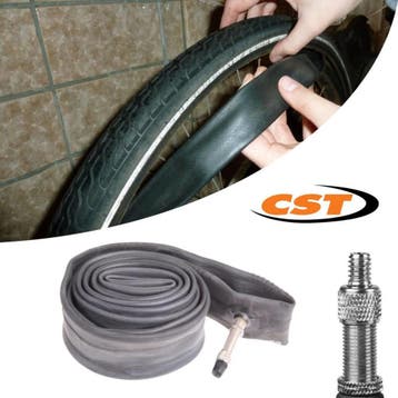 CST Binnenband 22 inch - Dunlop ventiel 40 mm - Hoogwaard..., Ophalen of Verzenden, Nieuw, Band