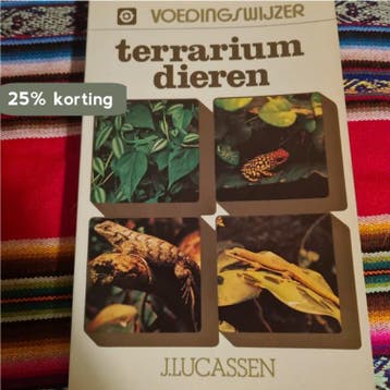 Terrarium dieren voedingswijzer - Lucassen 9789062481743, Boeken, Verzenden, Gelezen, Lucassen