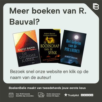 De boodschap van de sfinx 9789051216462 R. Bauval, Verzenden, Gelezen, R. Bauval