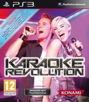 Karaoke Revolution (PS3 Games), Ophalen of Verzenden, Zo goed als nieuw