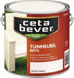 CetaBever Steigerhoutbeits Whitewash 2.5L, Doe-het-zelf en Verbouw, Verf, Beits en Lak, Minder dan 5 liter, Verzenden, Nieuw, Beits