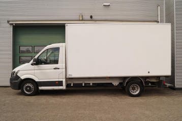 Volkswagen Crafter 35 2.0 TDI 122pk Bakwagen -AIRCO-3persoon, Lederen bekleding, Gebruikt, Euro 6, Volkswagen
