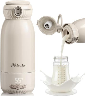 Draagbare flesverwarmer voor baby onderweg, 500 ml capacitei, Nieuw, Ophalen of Verzenden, Draagbaar, Flessen- of potjesverwarmer
