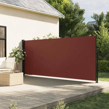 vidaXL Windscherm uittrekbaar 160x300 cm bruin, Verzenden, Nieuw