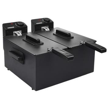 Princess Dubbele Friteuse 2x3L, Verzenden, Nieuw