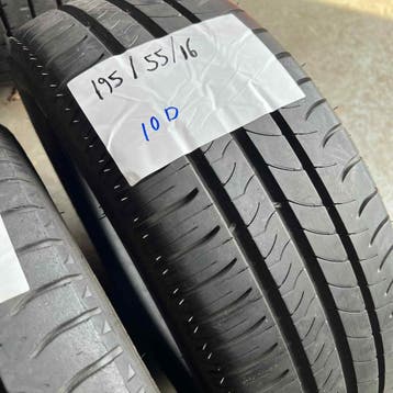 2 x Michelin 195-55-16 Zomerbanden 6mm, Gebruikt, 16 inch, Ophalen of Verzenden, Band(en)