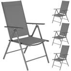 Opvouwbare tuinstoelen met verstelbare rugleuning, gaas - an, Verzenden, Nieuw