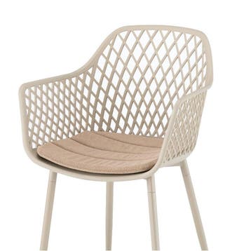 DS4U Zitkussen voor kuipstoel - beige, Huis en Inrichting, Stoelen, Ophalen of Verzenden, Nieuw