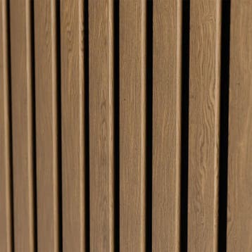 Akoestische Wandpanelen - Set van 4 - Naturel Donker, Verzenden, Nieuw