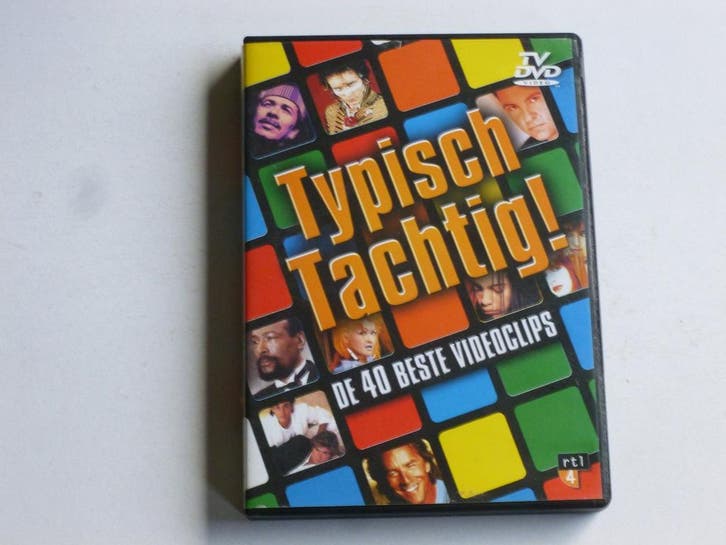 Typisch Tachtig! - De 40 Best Videoclips (DVD), Cd's en Dvd's, Dvd's | Muziek en Concerten, Zo goed als nieuw, Ophalen of Verzenden