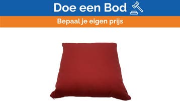 Bieden: MariaFlora Marine Outdoor Cushion 50x50 cm red - Du, Huis en Inrichting, Ophalen of Verzenden, Nieuw