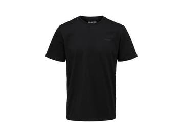 Veiling - Selected Homme Aspen Logo Tee Zwart - S, Kleding | Heren, T-shirts, Nieuw
