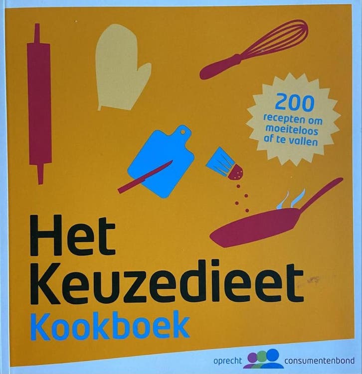 Het keuzedieet kookboek 9789059513426 Elisabeth Lange, Boeken, Kookboeken, Zo goed als nieuw, Verzenden