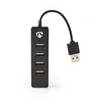 USB A hub | Nedis (USB A naar 4 x USB A, Busgevoed), Verzenden, Nieuw