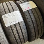 2 x Continental PremiumContact 2 185-55-16 Zomerbanden 4mm, Auto-onderdelen, Banden en Velgen, Gebruikt, 16 inch, Band(en), Personenwagen
