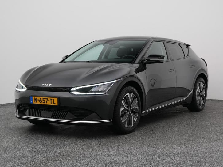 Zakelijke Lease |  Kia EV6, Auto's, Kia, Onderhoudsboekje, Lease, Zwart, Automaat, SUV of Terreinwagen, Overige kleuren, Gebruikt