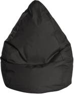 Kinder Zitzak BeanBag BRAVA L - Zwart, Huis en Inrichting, Verzenden, Nieuw