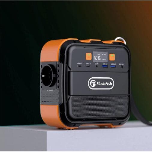 Draagbare Power Station 120W 230V USB-C 97Wh Generator, Telecommunicatie, Powerbanks, Nieuw, Verzenden