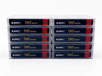 EMTEC - DAT Master 124 DAT - digital audio tape, Nieuw
